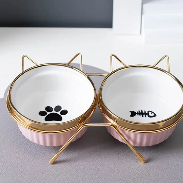 cat feeding bowl